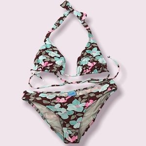 Halter Style Bikini 👙 by Eberjey Swim , Large Top & Bottom